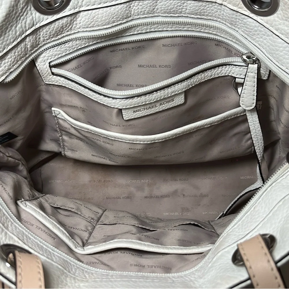 Michael Kors Bedford Medium Pebbled Leather Tote Bag